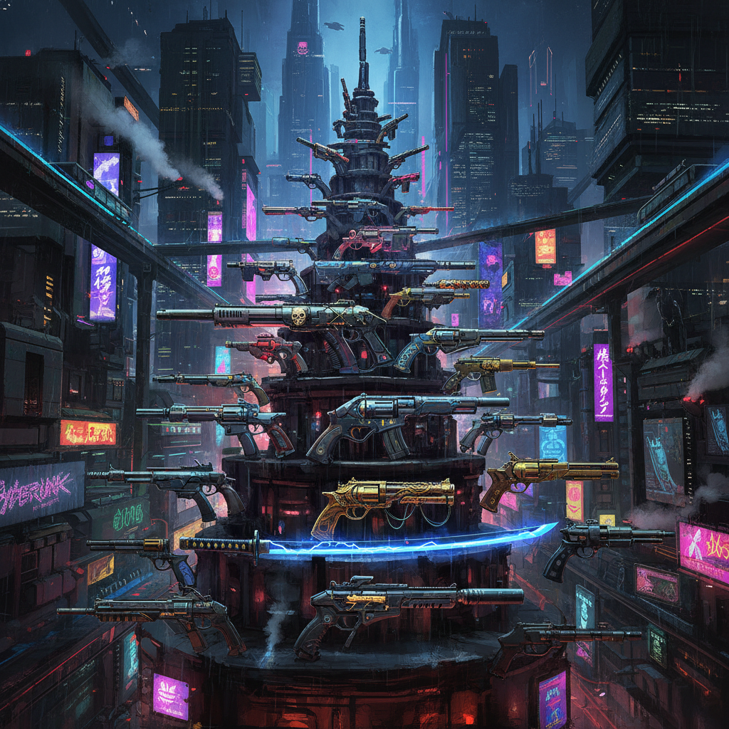 Cyberpunk 2077 All Iconic Weapons List 2.0