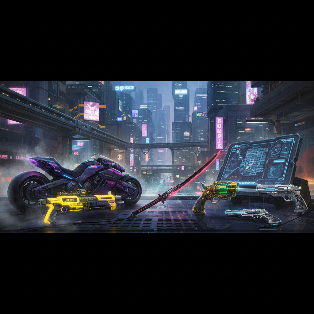 Where to Find All Iconic Weapons in Cyberpunk 2077 2.0
