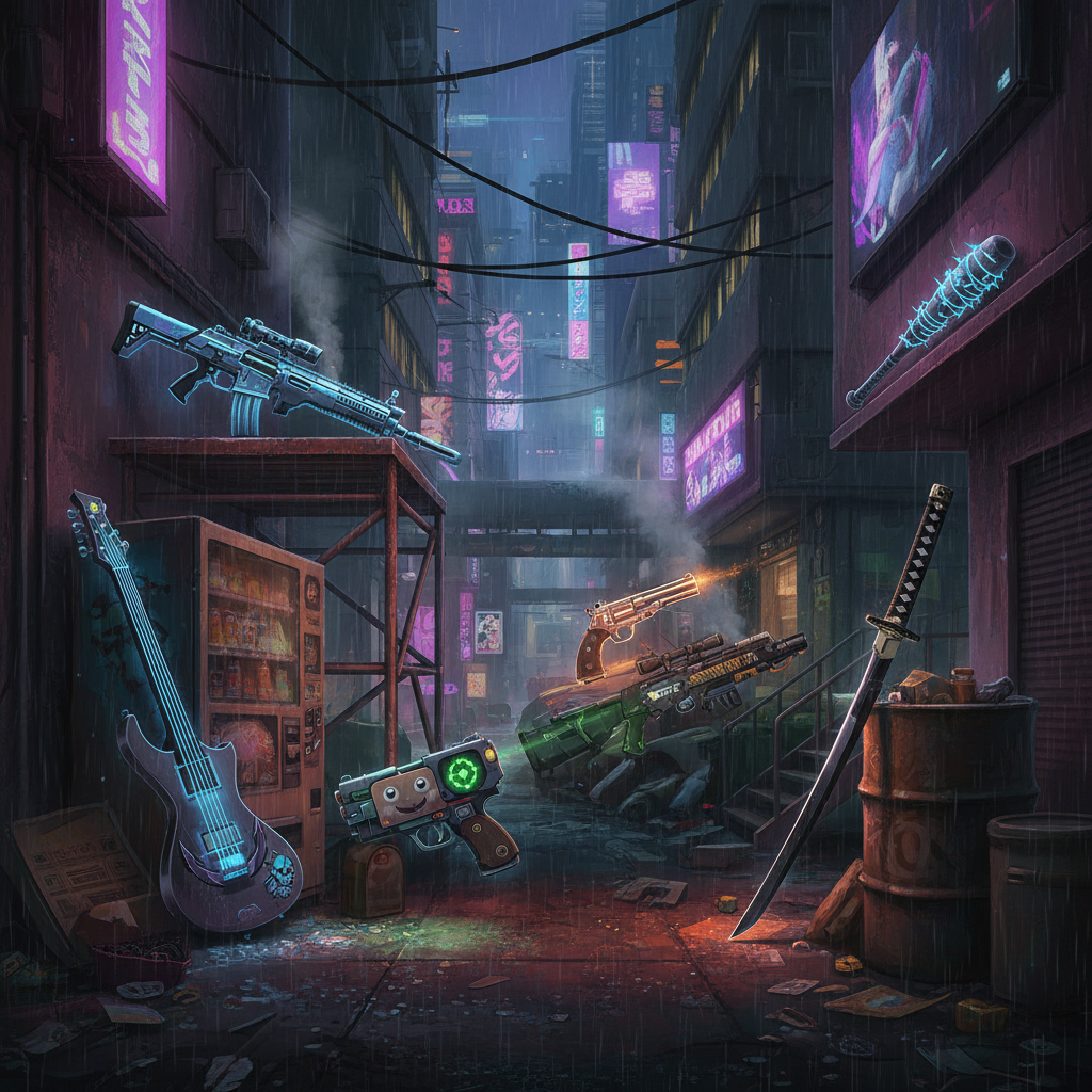 Cyberpunk 2077 Where to Find All Iconic Weapons